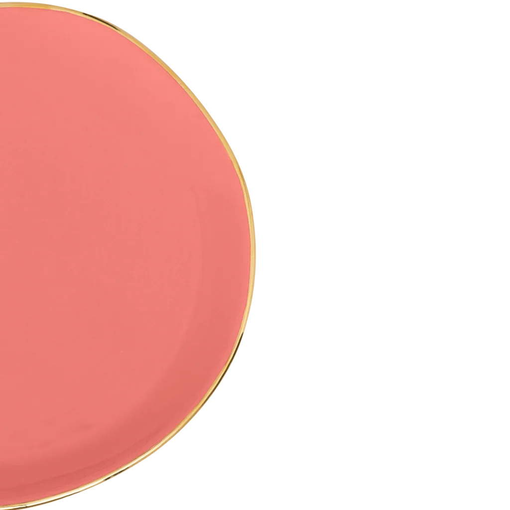 UNC | GOOD MORNING ONTBIJTBORD (SET OF 2) | BURNT CORAL Ø 17 CM