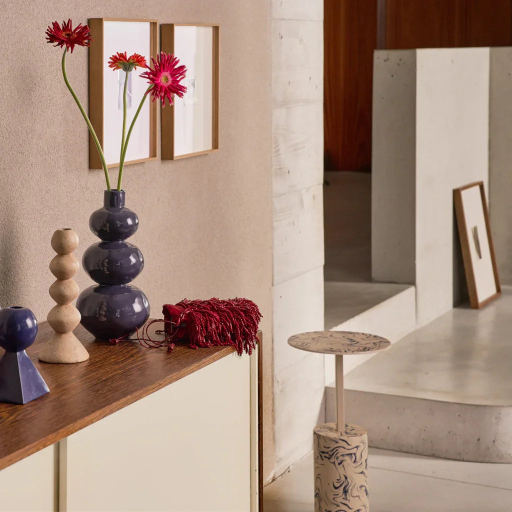UNC | EMILY VAAS | RHODONITE PAARS/BLAUW 15X31