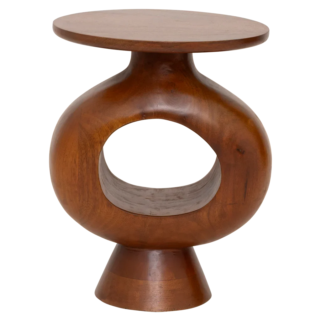 UNC | SIDE TABLE FARREN | GOLDEN OAK