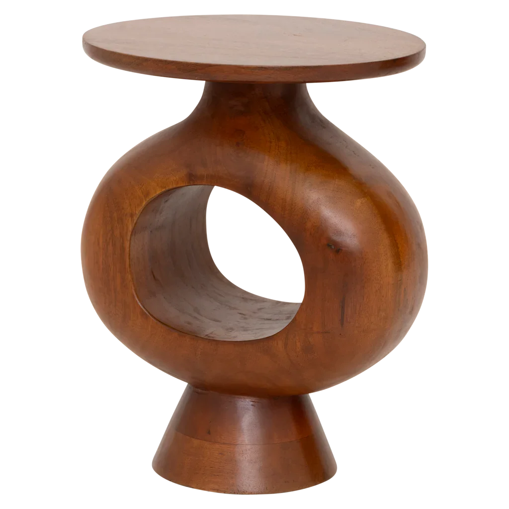 UNC | SIDE TABLE FARREN | GOLDEN OAK