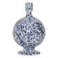 UNC | KANDELAAR Rosie | wit | blauw