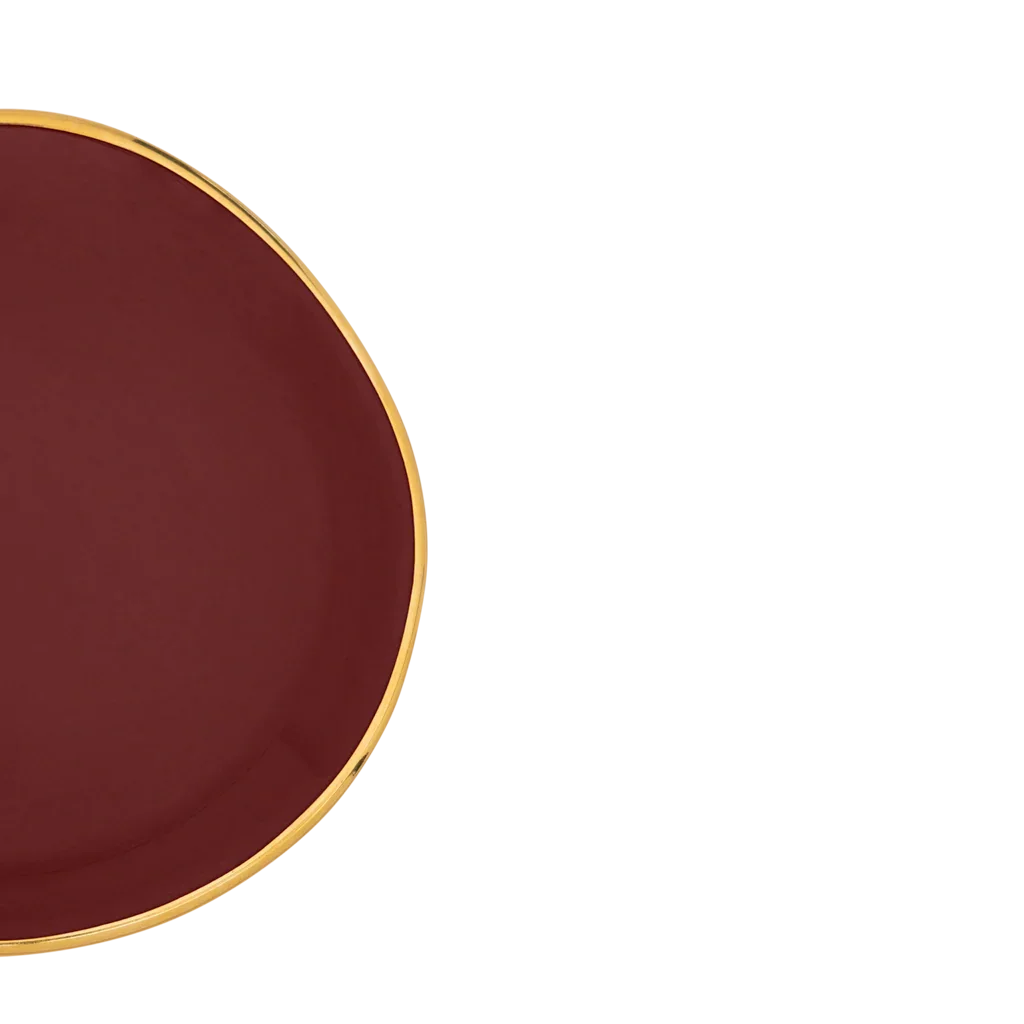 Guten Morgen kleiner Teller Ø 9 cm – Spiced Apple (4er-Set)