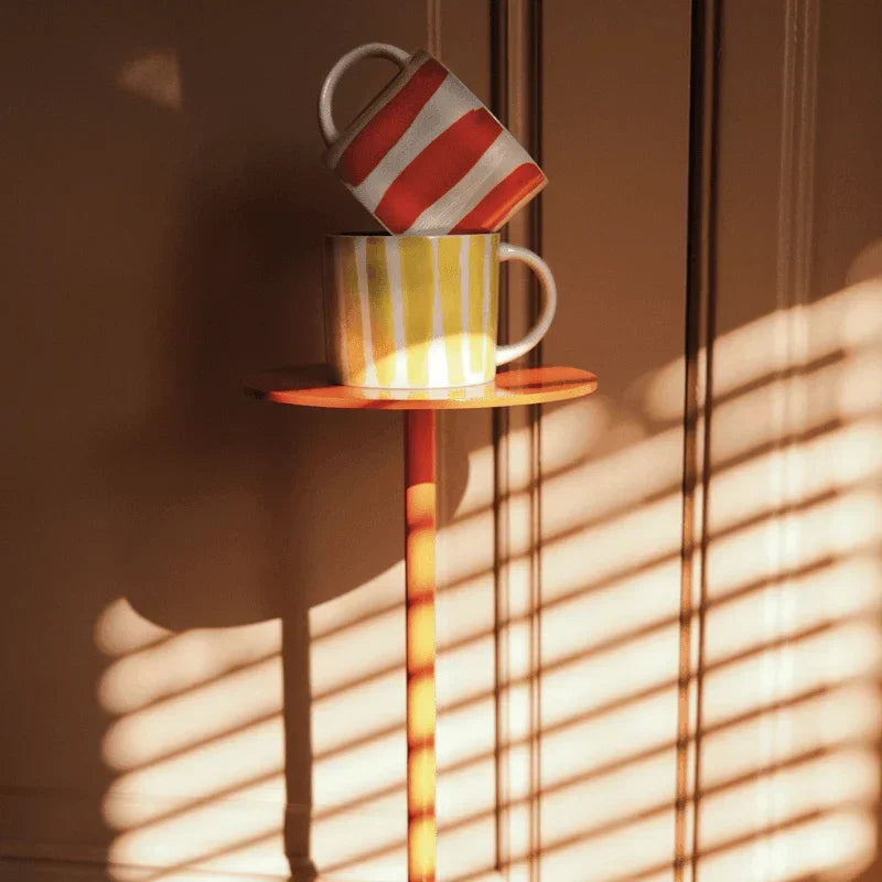 LINDA. x UNC | MUG TAZZA | STRIPES MULTI (SET OF 4)