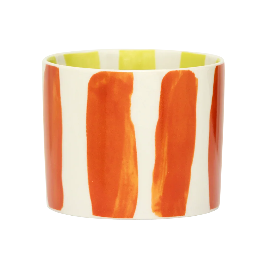 LINDA. x UNC | MUG TAZZA | STRIPES MULTI (SET OF 4)
