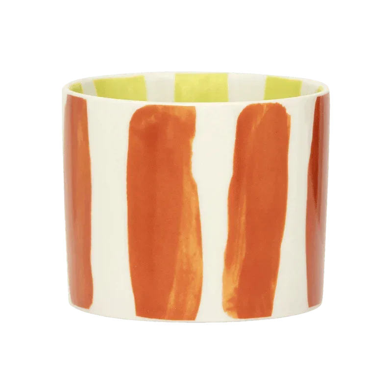 LINDA. x UNC | MUG TAZZA | STRIPES MULTI (SET OF 4)