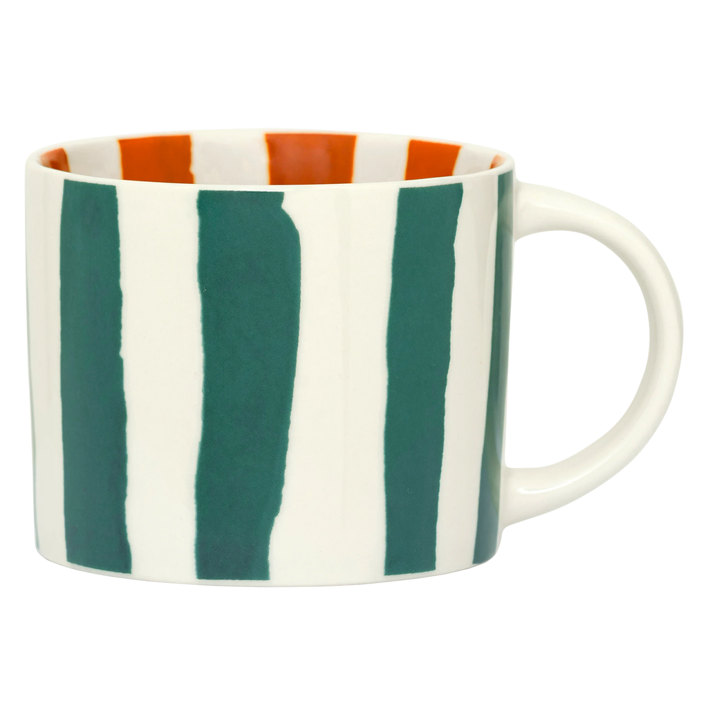 UNC X LINDA. | MUG TAZZA (SET OF 4) | DEEP SEA / FLAME