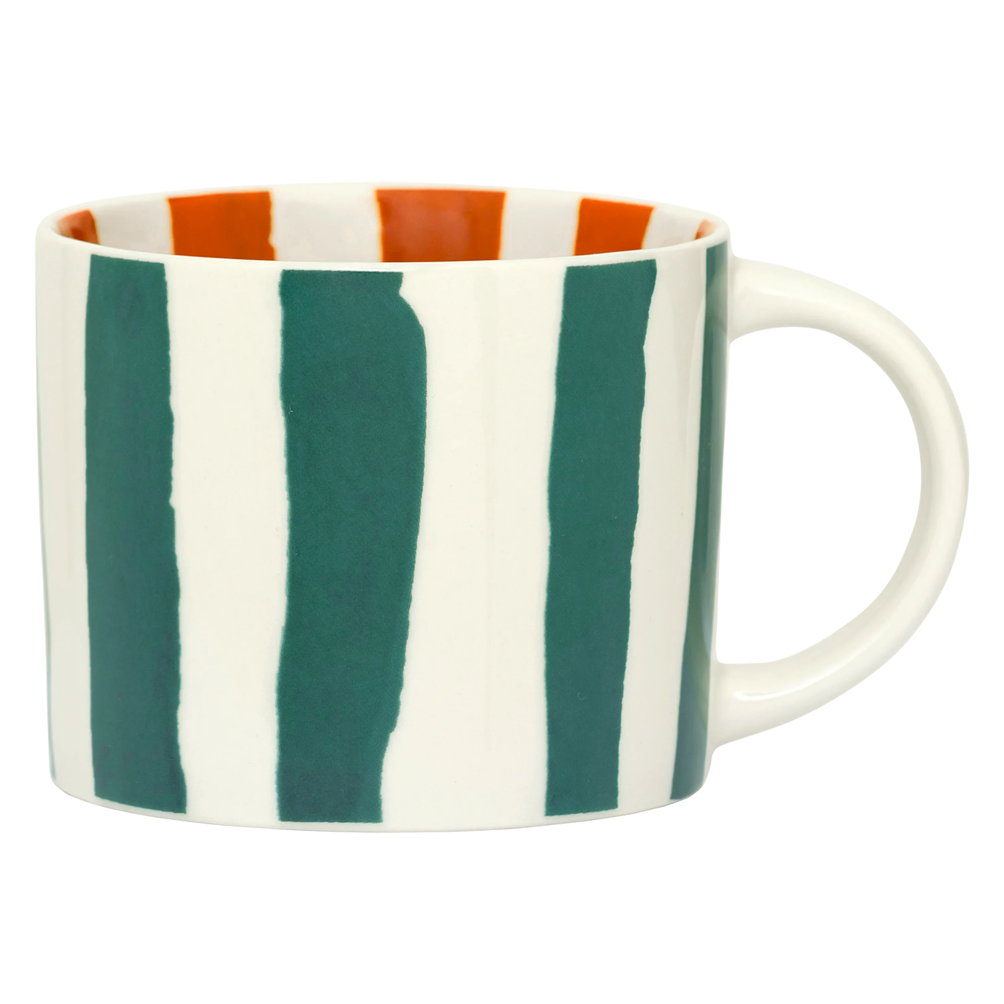 UNC X LINDA. | MUG TAZZA (SET OF 4) | DEEP SEA / FLAME