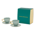 UNC | CADEAUVERPAKKING | Good Morning Cappuccino THEE | BORD (set of 4) | Papaya slate