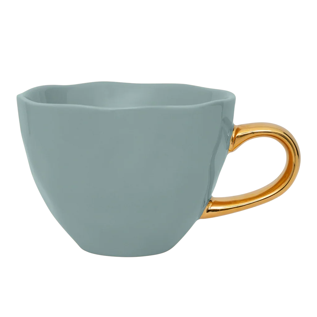 UNC | CADEAUVERPAKKING | Good Morning Cappuccino THEE | BORD (set of 4) | Papaya slate