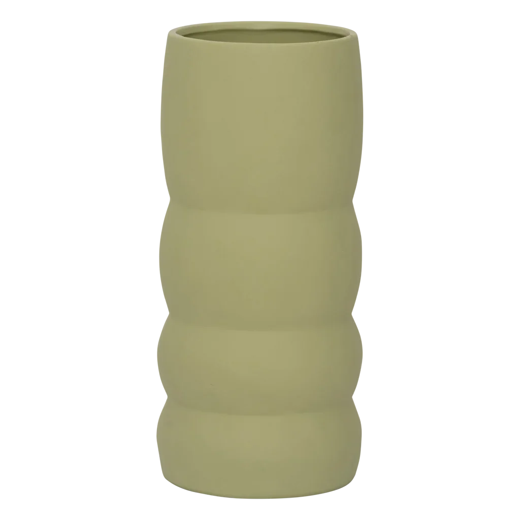 URBAN NATURE CULTURE | VAAS JILL | PALE GREEN Ø 13 CM