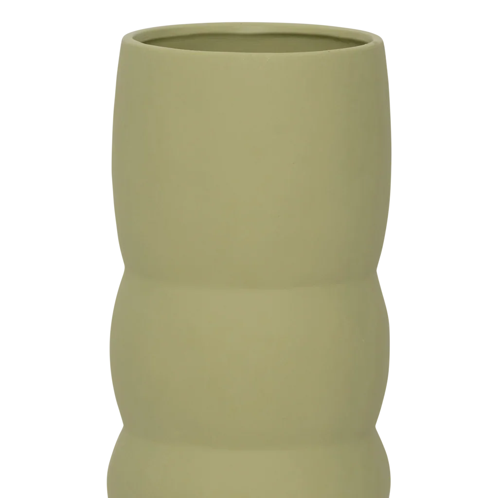 URBAN NATURE CULTURE | VAAS JILL | PALE GREEN Ø 13 CM