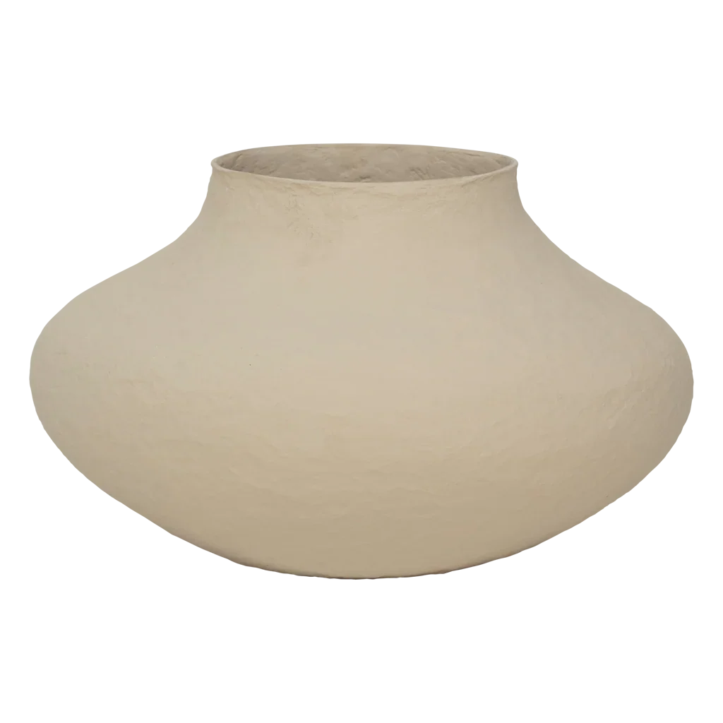UNC | VIF DECORATIEVE POT | PALE KHAKI
