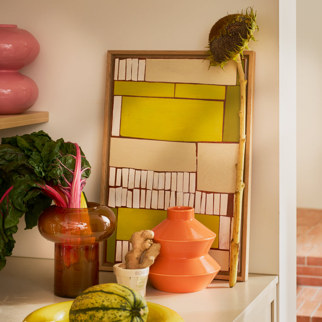 URBAN NATURE CULTURE | WANDDECORATIE LESEDI | OAK & ABSTRACT