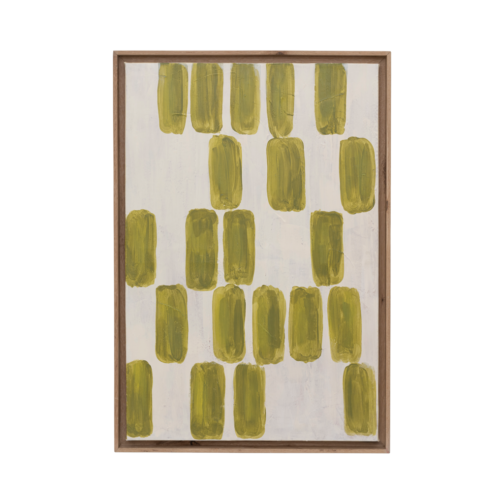 URBAN NATURE CULTURE | WANDDECORATIE ANDILE | HOUT EN GROEN