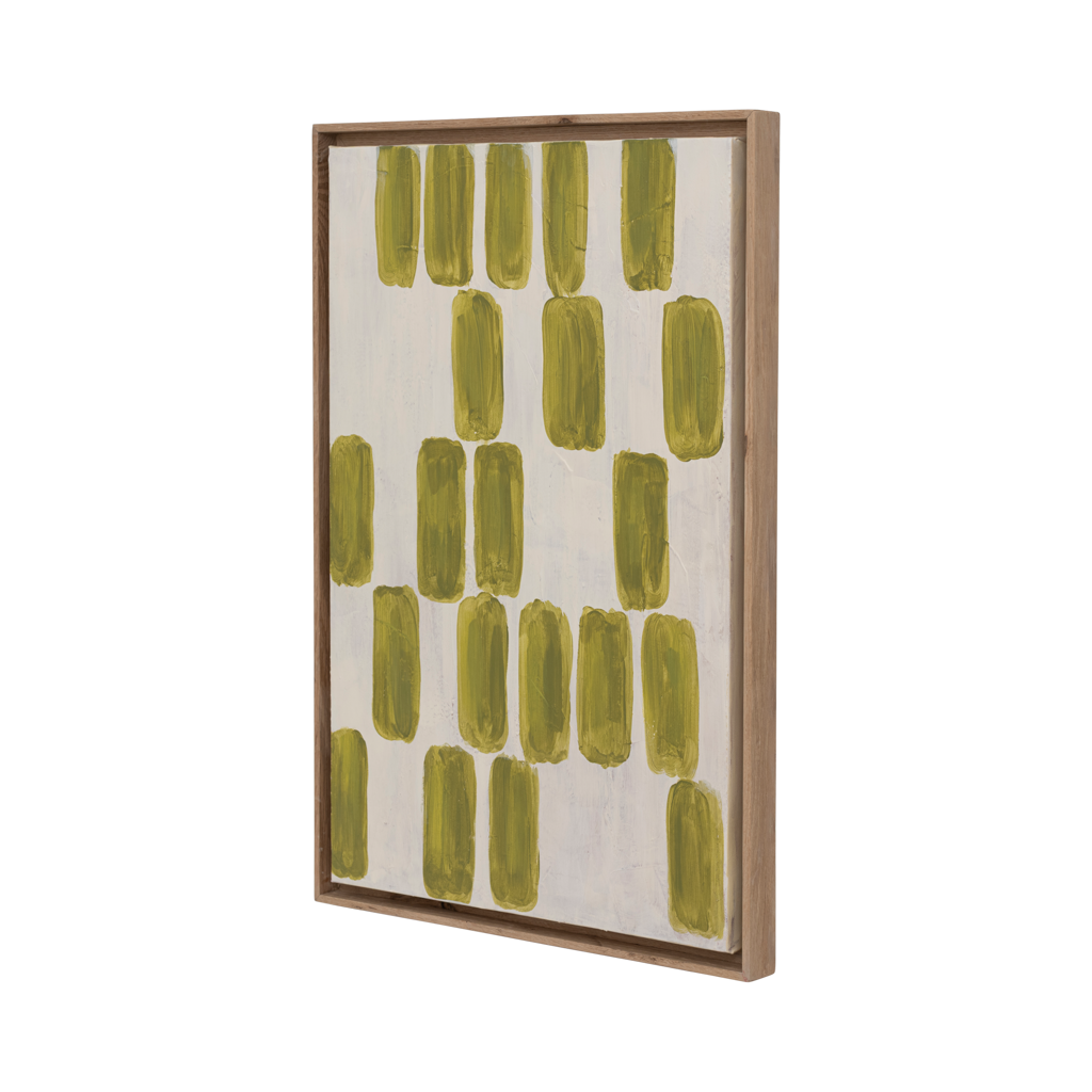URBAN NATURE CULTURE | WANDDECORATIE ANDILE | HOUT EN GROEN