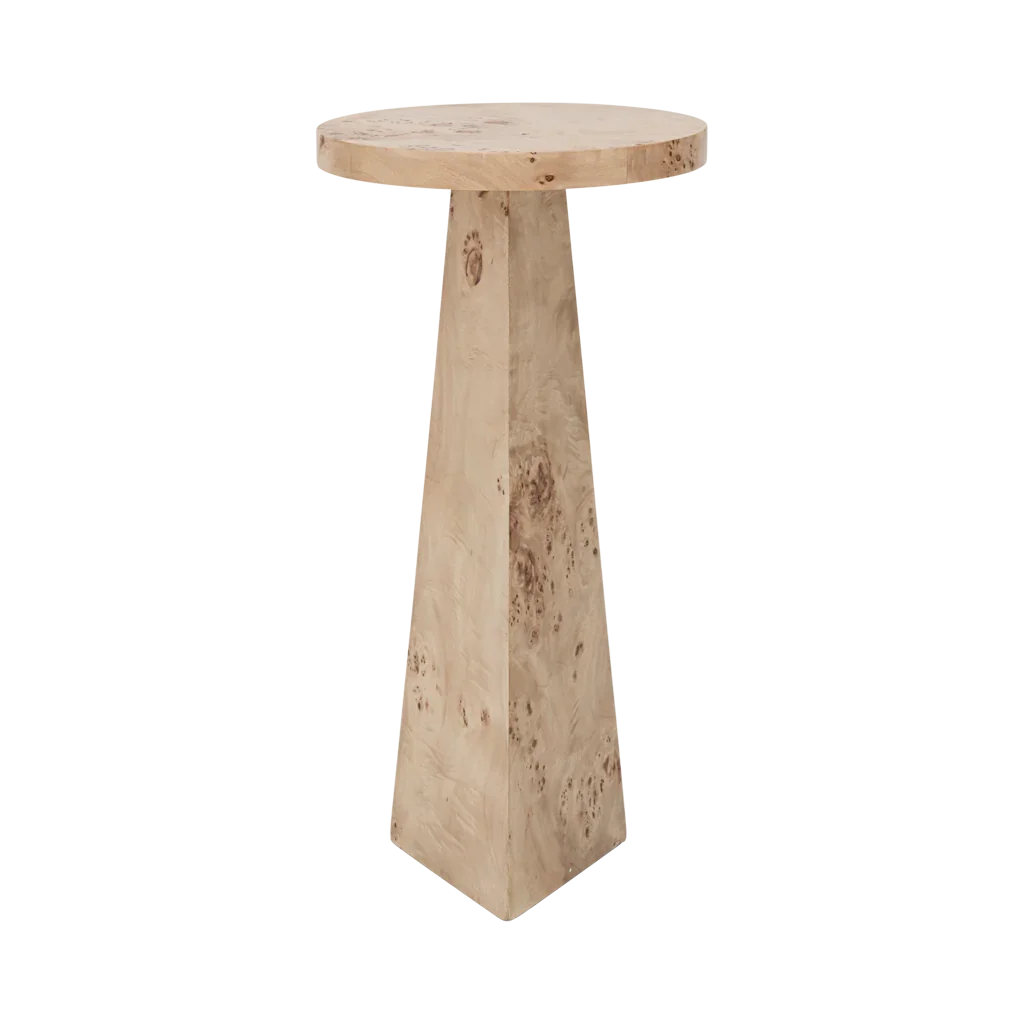 UNC | BIJZETTAFEL MOTA | BURL WOOD