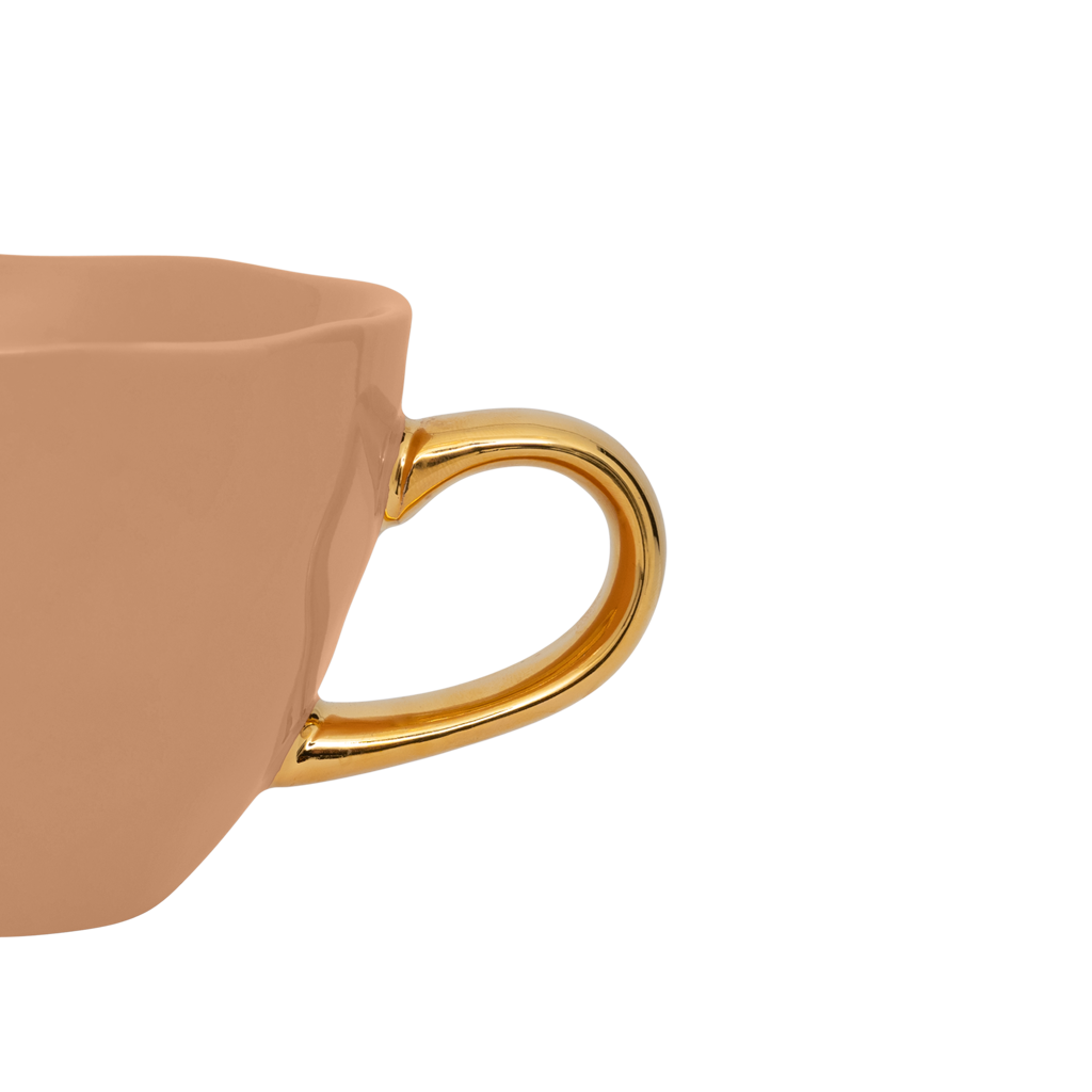 URBAN NATURE CULTURE | GOOD MORNING MOK CAPPUCCINO TEA (SET OF 2) | CLAY Ø 11 CM