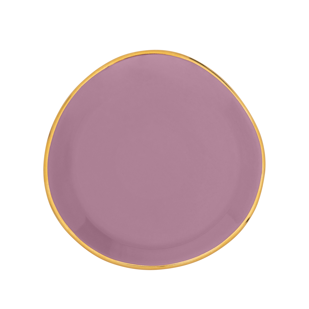 URBAN NATURE CULTURE | GOOD MORNING SMALL PLATE (SET OF 4) | HYACINTH Ø 9 CM