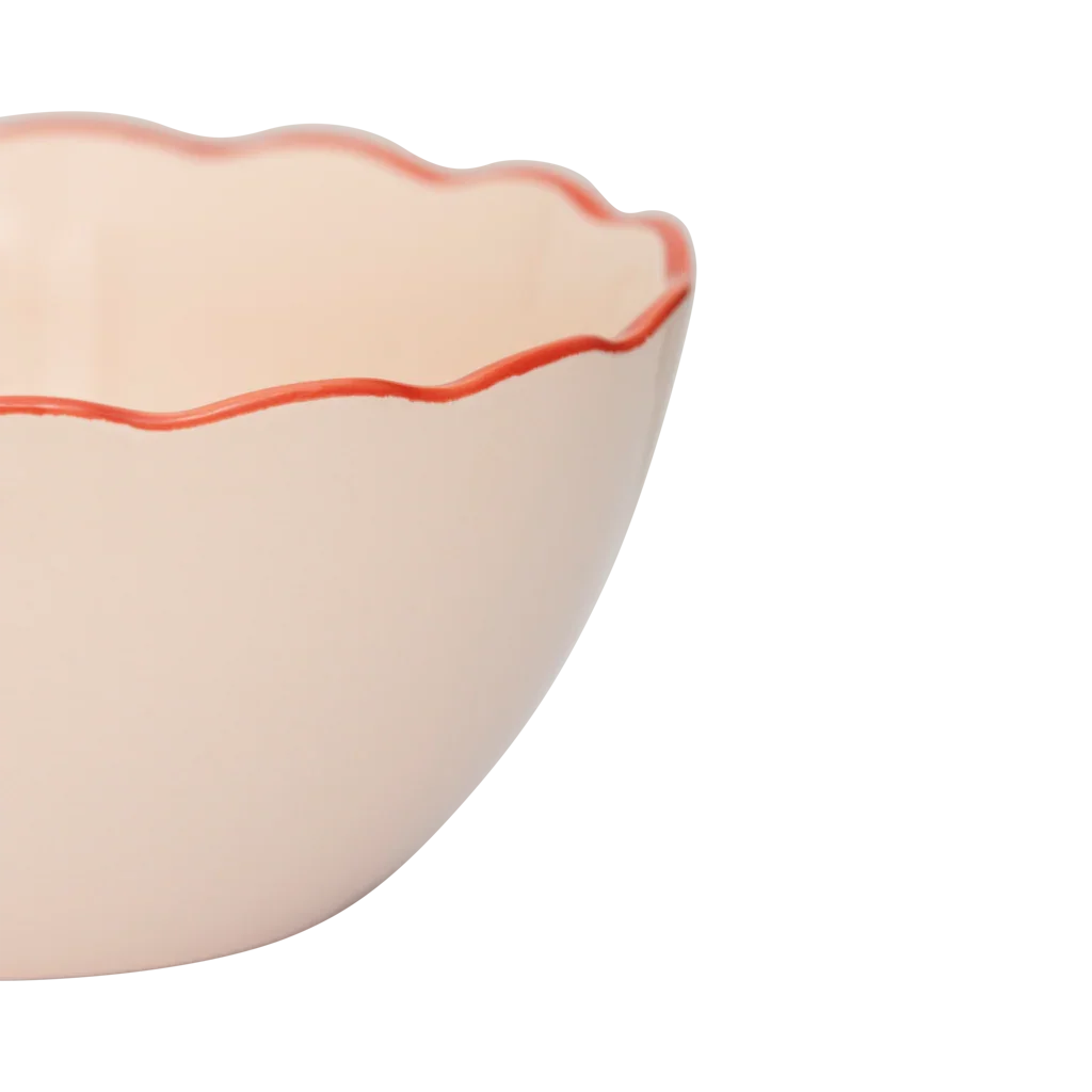 UNC | GOOD MORNING SCHAAL SCULPTED (SET OF 4) | OLD PINK