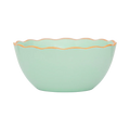URBAN NATURE CULTURE | GOOD MORNING SCHAAL SCULPTED (SET OF 4) | CELADON