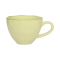 UNC | GOOD MORNING CAPPUCCINO/TEA MOK SCULPTED (SET OF 2) | PALE GREEN