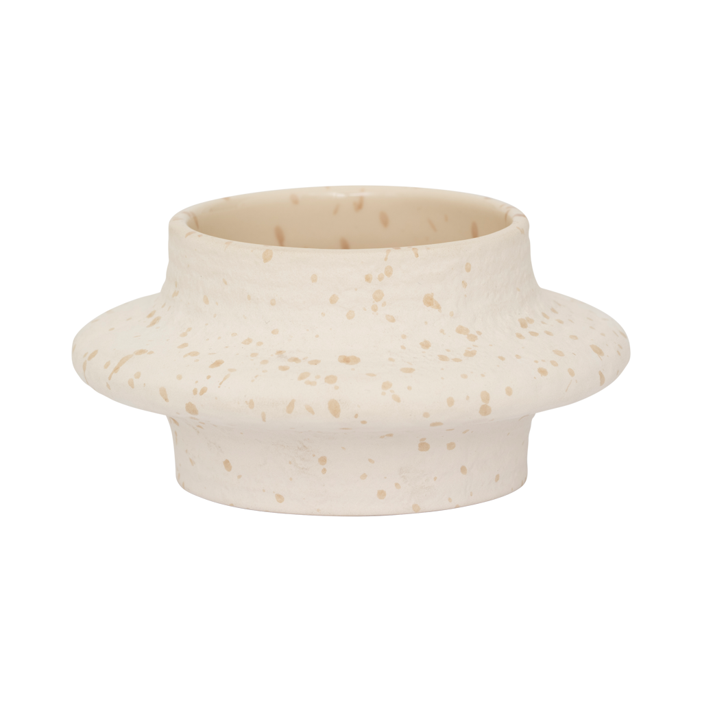 URBAN NATURE CULTURE | XL THEELICHTHOUDER HEA (SET OF 2) | SPECKLED
