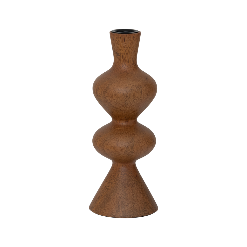 URBAN NATURE CULTURE | KANDELAAR ROSHA (SET of 2) | GOLDEN OAK