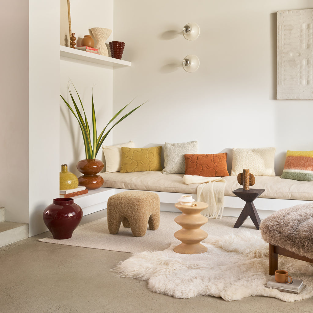 URBAN NATURE CULTURE | POUF KIRA | BRUSHED