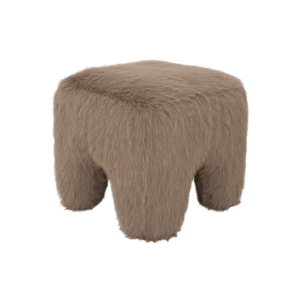 URBAN NATURE CULTURE | POEF KIRA | TAUPE FUR