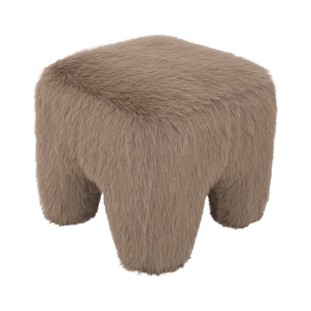 URBAN NATURE CULTURE | POEF KIRA | TAUPE FUR