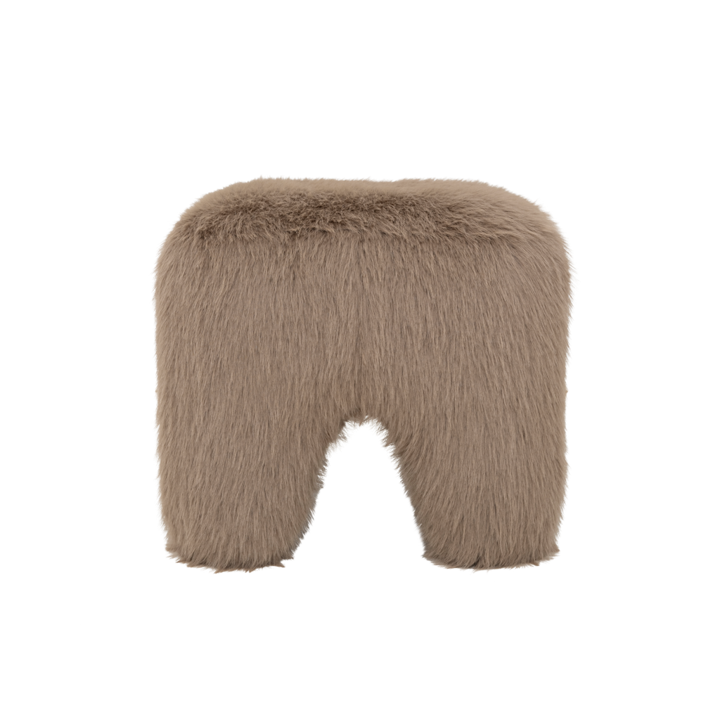 URBAN NATURE CULTURE | POEF KIRA | TAUPE FUR