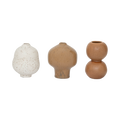 URBAN NATURE CULTURE | MINI VAZEN SUZU (SET of 3) | NATURAL TONED