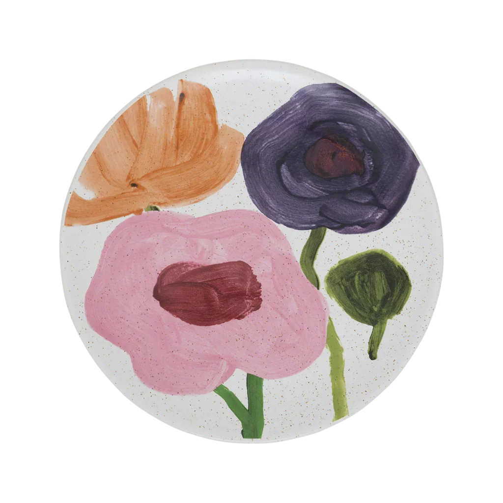 UNC | BORD HANAKO (SET OF 2) | FLORAL Ø17 cm