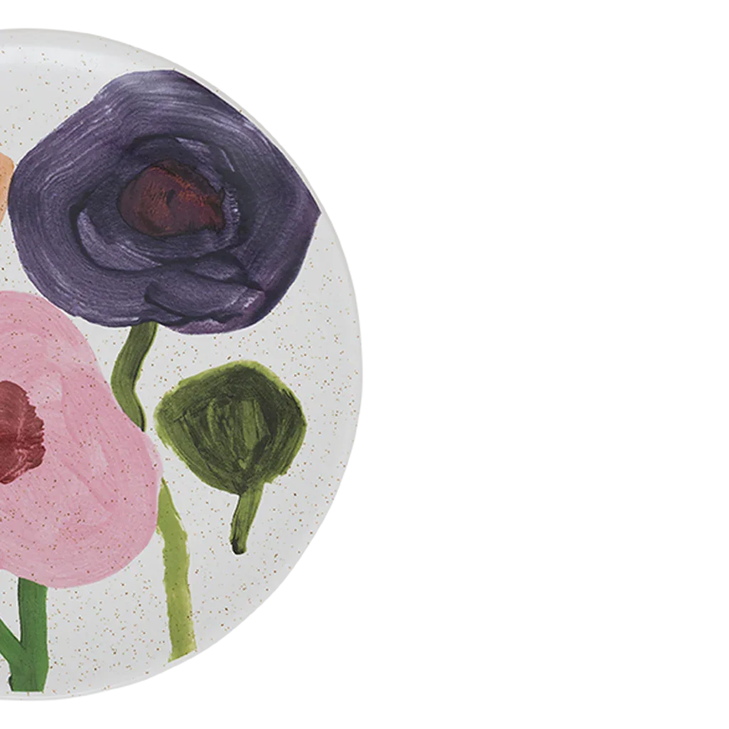 UNC | BORD HANAKO (SET OF 2) | FLORAL Ø17 cm