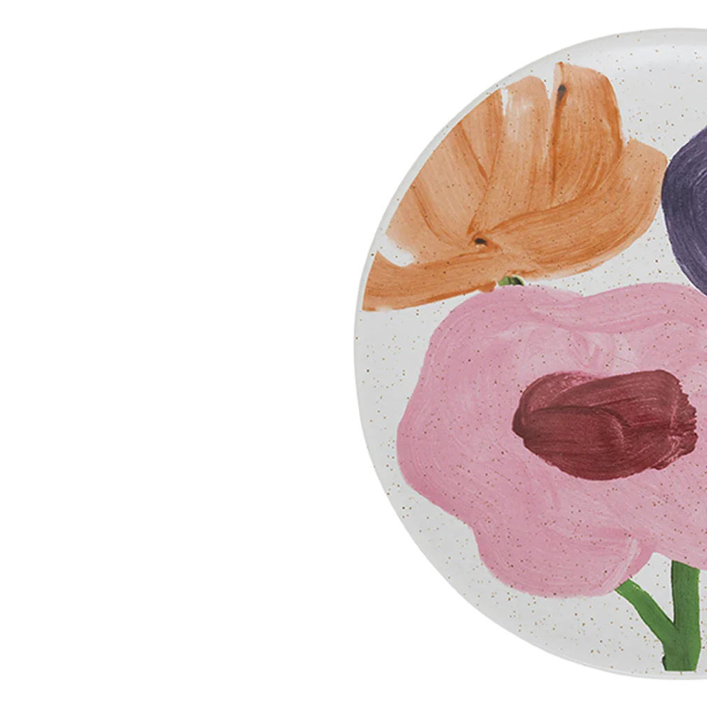 UNC | BORD HANAKO (SET OF 2) | FLORAL Ø17 cm
