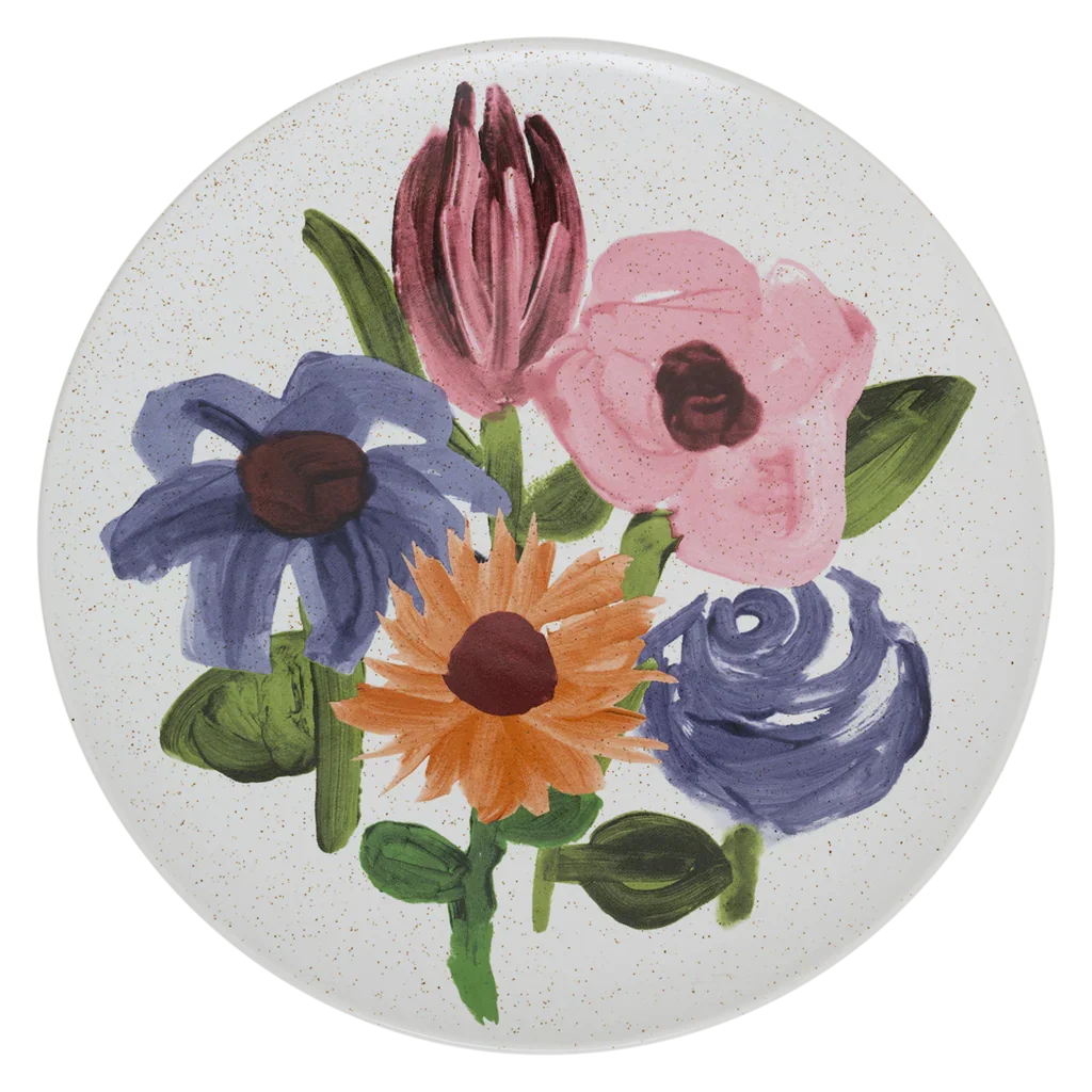 UNC | BORD HANAKO (SET OF 2) | FLORAL Ø21 cm