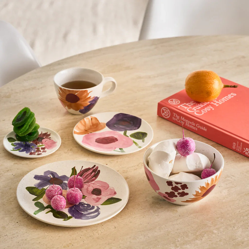 UNC | BORD HANAKO (SET OF 2) | FLORAL Ø21 cm