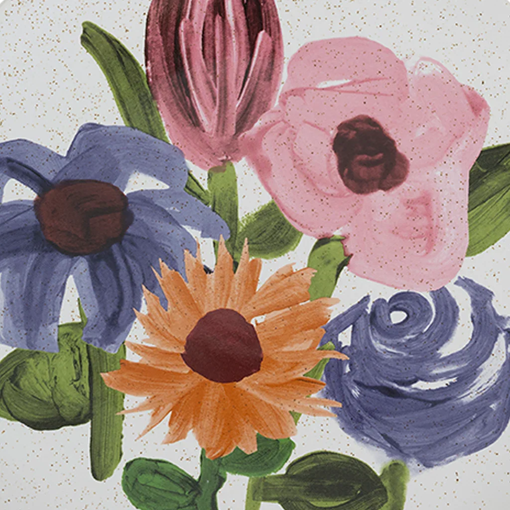 UNC | BORD HANAKO (SET OF 2) | FLORAL Ø21 cm