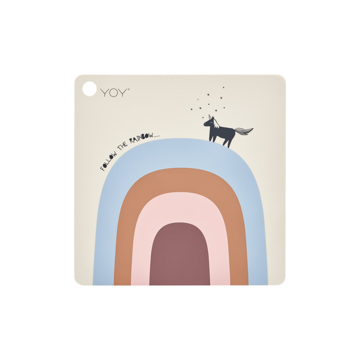 OYOY MINI | PLACEMAT | REGENBOOG