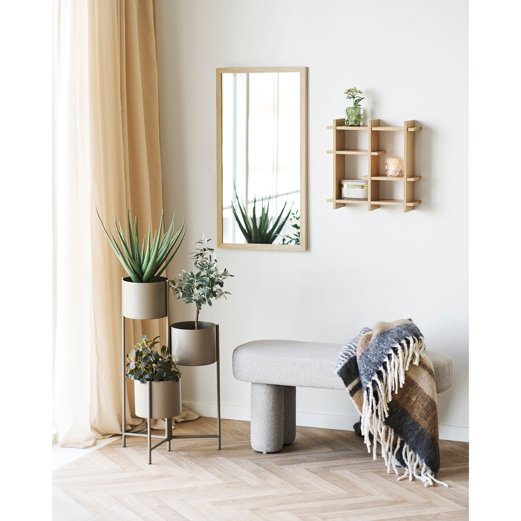 HOUSE NORDIC | WESTON BANKJE | ZAND (95x36x45 CM)