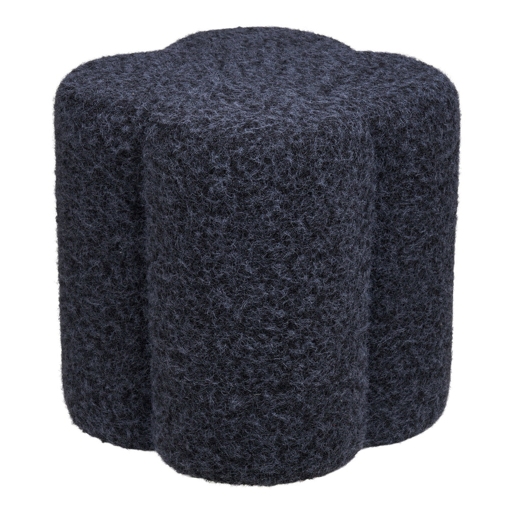 HOUSE NORDIC | DURBAN POUF | BLAUW (Ø42x38 CM)