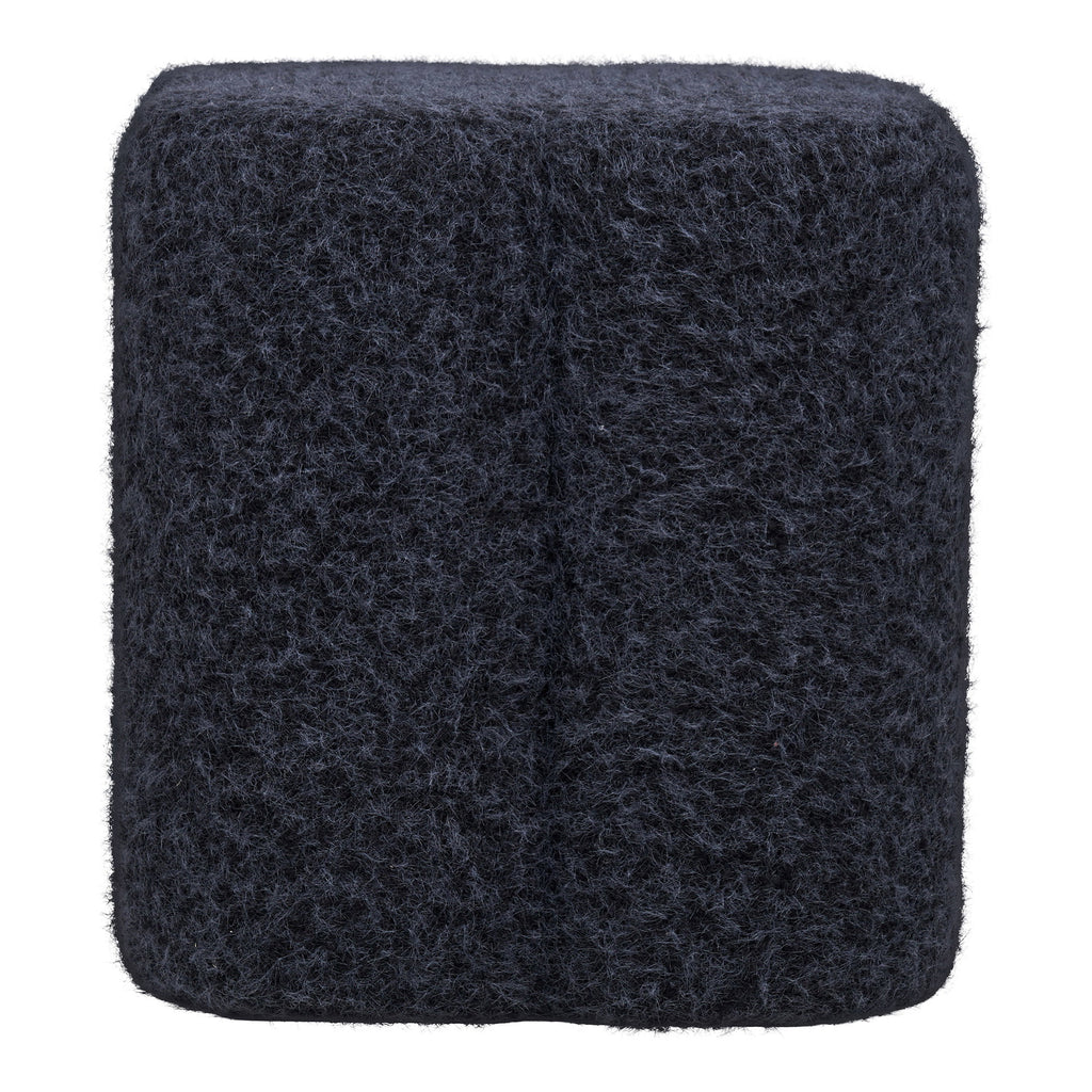 HOUSE NORDIC | DURBAN POUF | BLAUW (Ø42x38 CM)