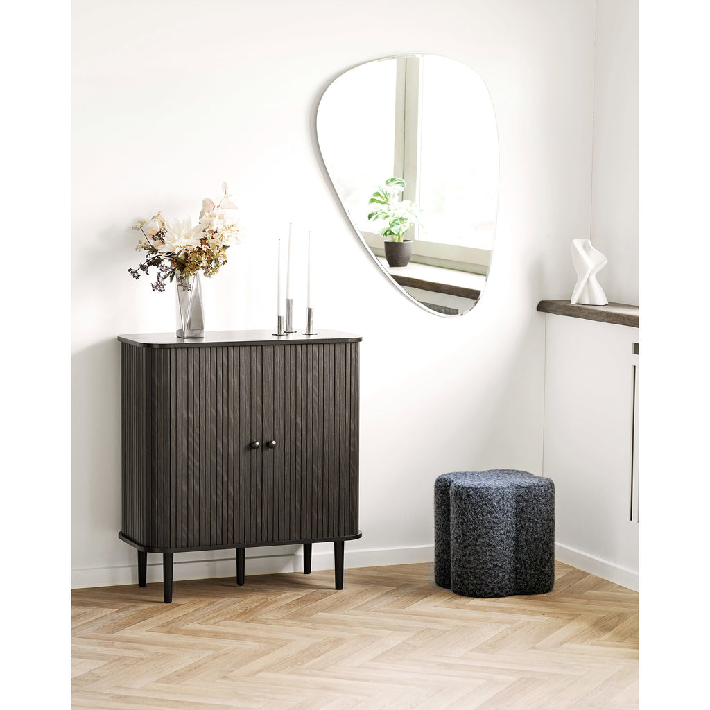 HOUSE NORDIC | DURBAN POUF | BLAUW (Ø42x38 CM)