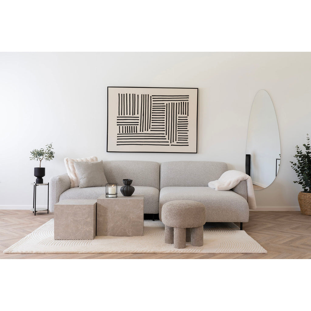 House Nordic | Poef Canberra | grijs