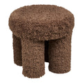HOUSE NORDIC | GISBORNE POUF | BRUIN (Ø42x38 CM)
