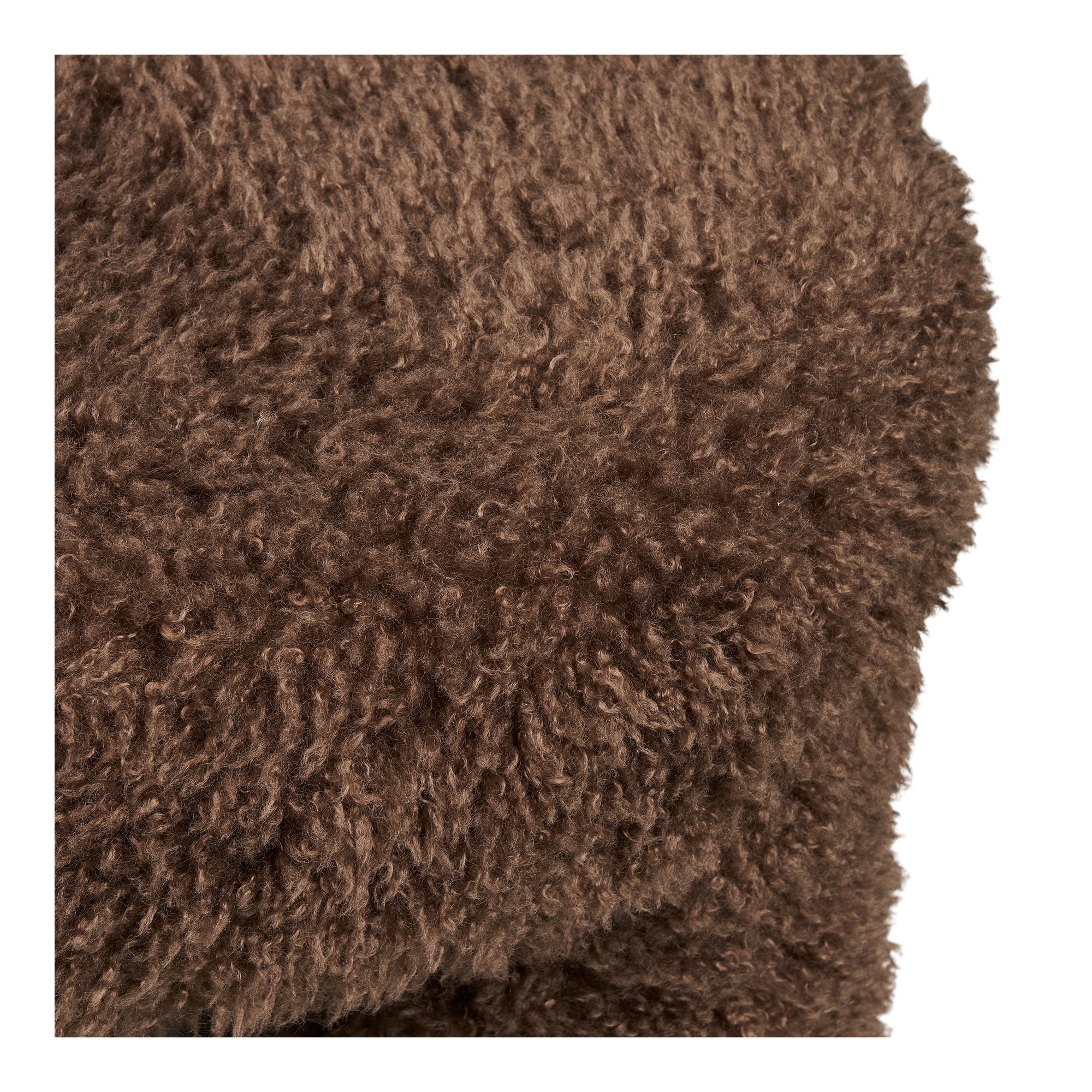 HOUSE NORDIC | GISBORNE POUF | BRUIN (Ø42x38 CM)