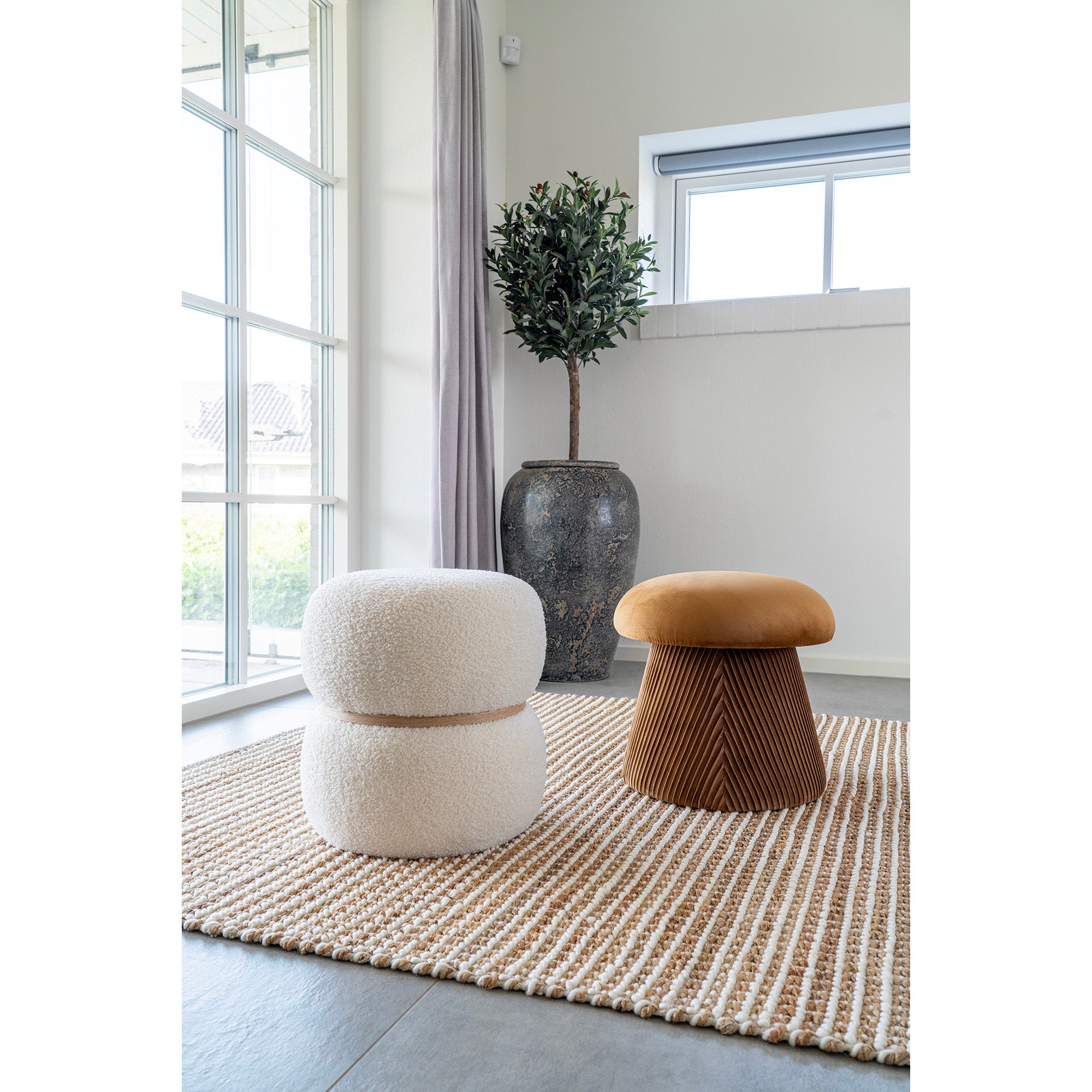 HOUSE NORDIC | POUF MILFORD | TEDDY WIT