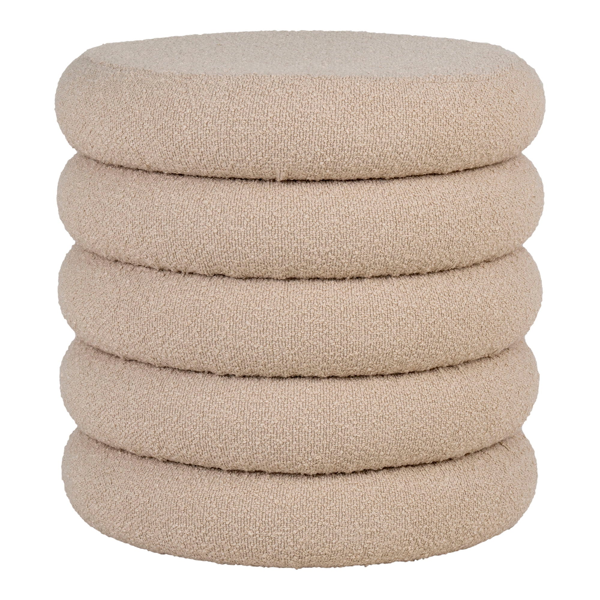 HOUSE NORDIC | POEF Brooklyn | bouclé beige