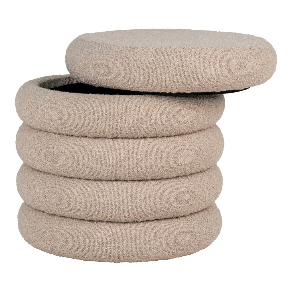 HOUSE NORDIC | POEF Brooklyn | bouclé beige