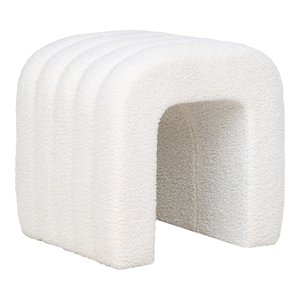 HOUSE NORDIC | POEF COLMA TEDDY | WIT